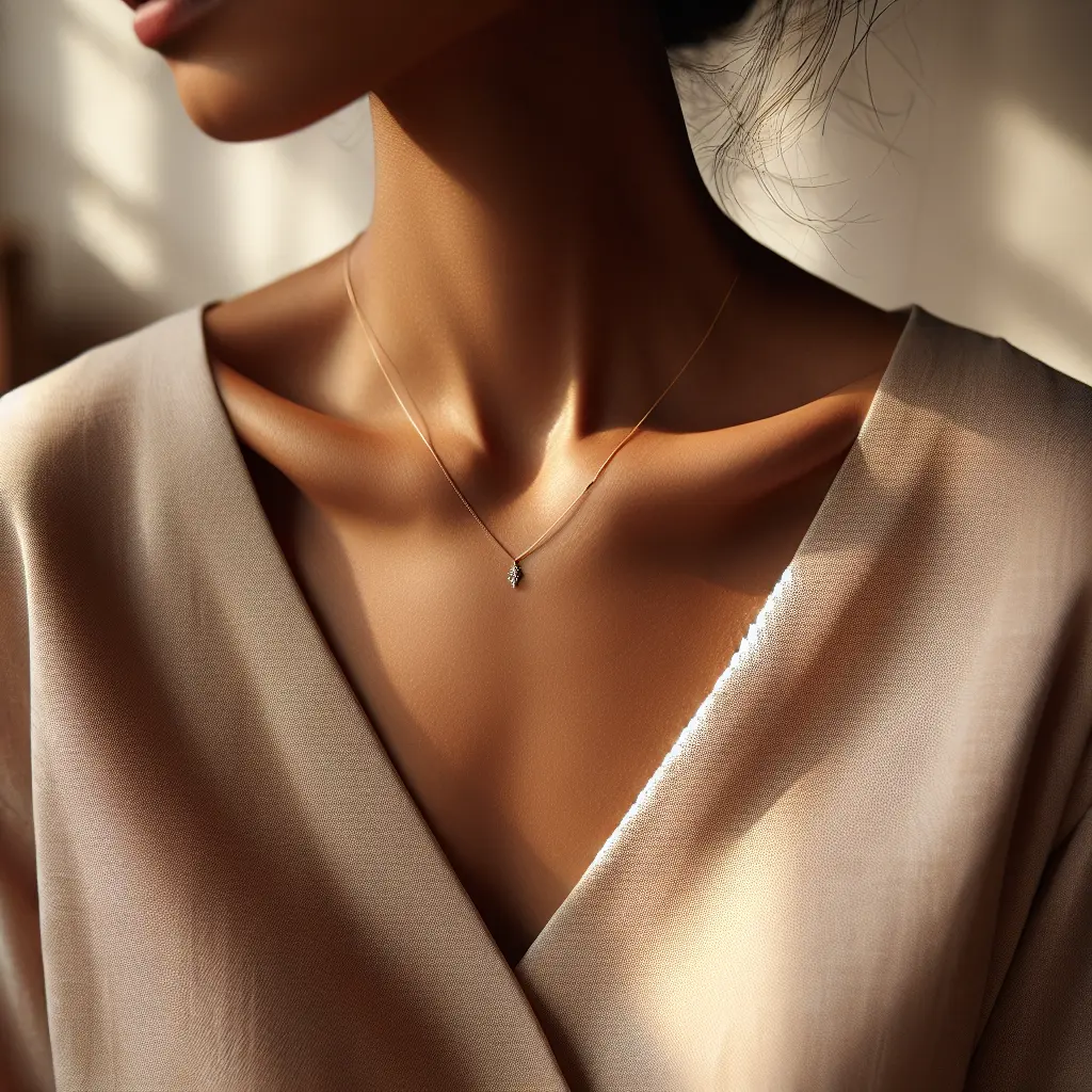 Hvilken halskæde er bedst til en V-udskæring?